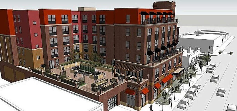 Seven-Story Building Planned for Dinkytown Site image