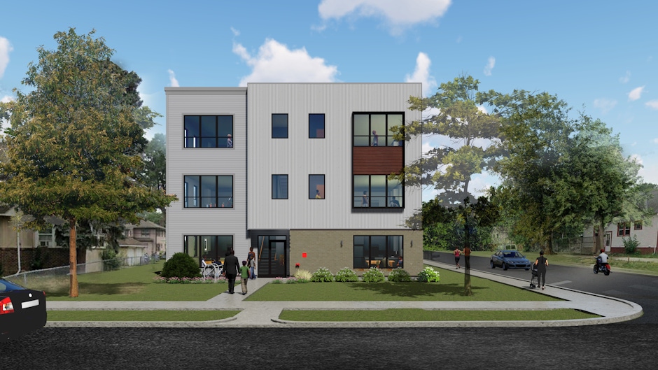 MODULAR AFFORDABLE HOUSING PROJECT TO BE CONSTRUCTED ON 16 DIFFERENT MINNEAPOLIS SITES image