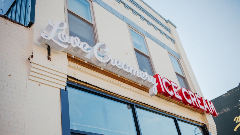 Love Creamery Storefront | Image: Love Creamery