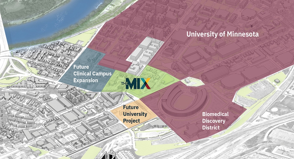 UNIVERSITY OF MINNESOTA JOINS FORCES WITH CBRE FOR "THE MIX" image