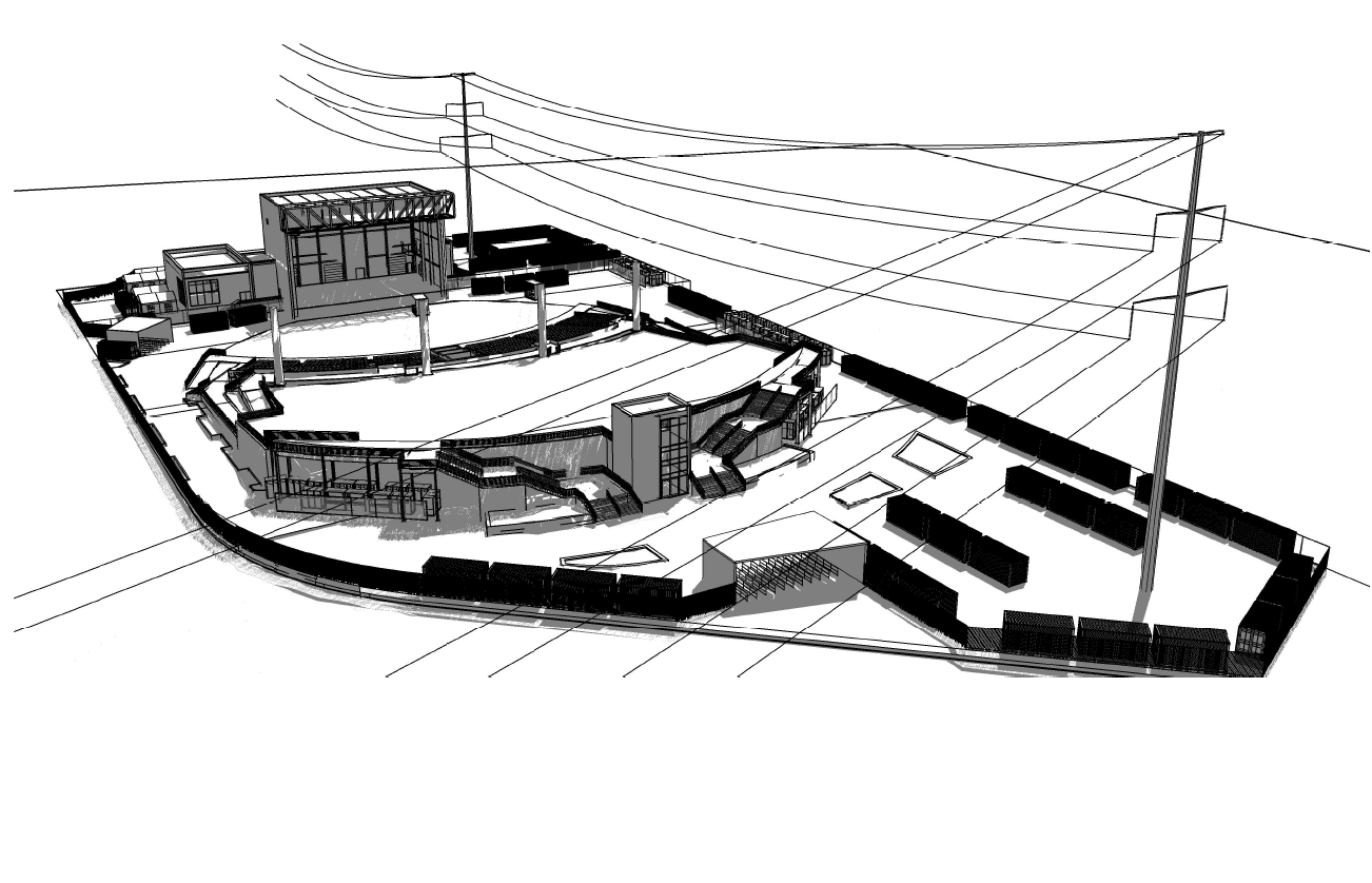 UPPER HARBOR TERMINAL AMPHITHEATER PLANS BEGIN TO TAKE SHAPE