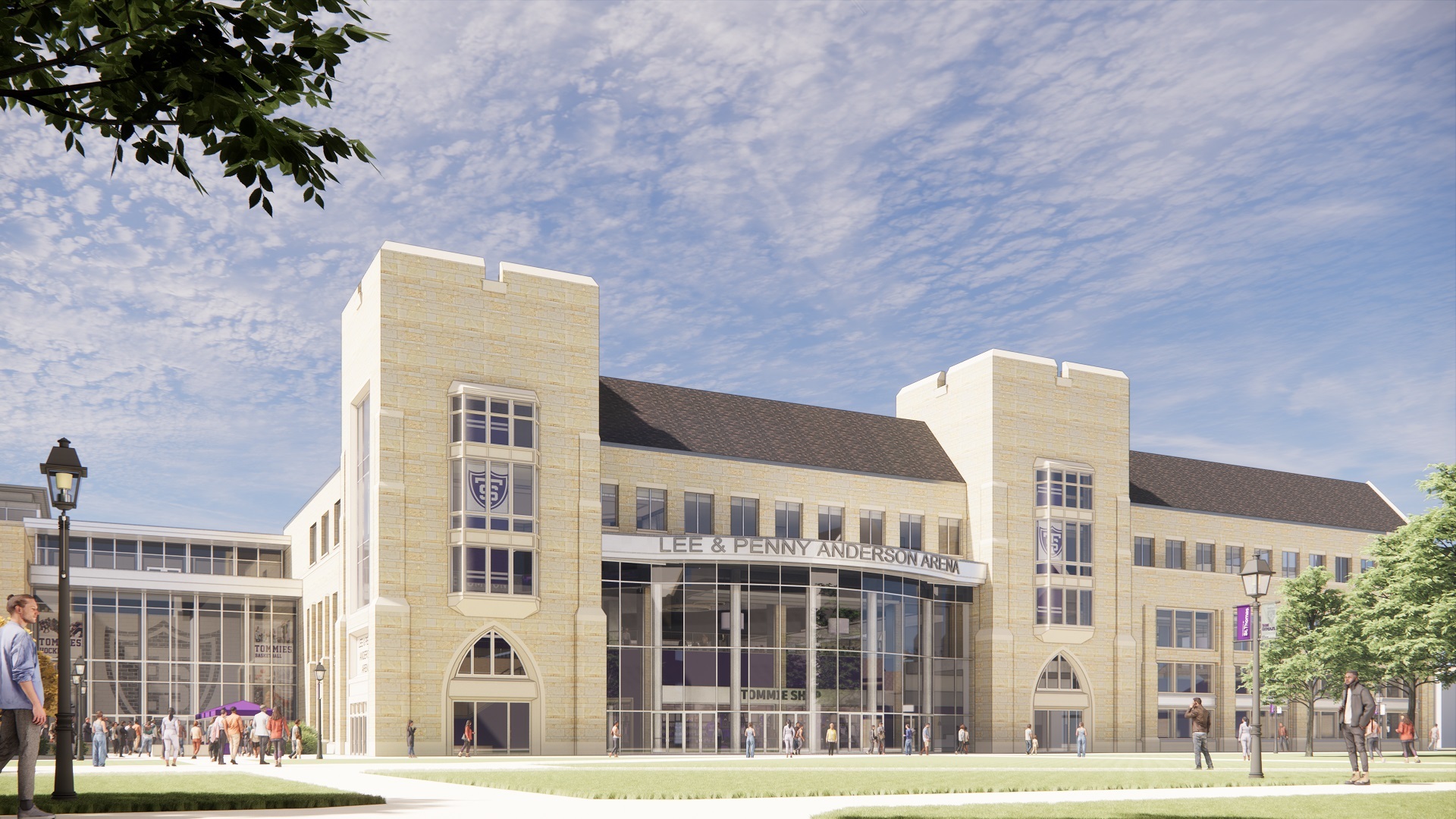 UNIVERSITY OF ST. THOMAS TO CONSTRUCT $175 MILLION ARENA