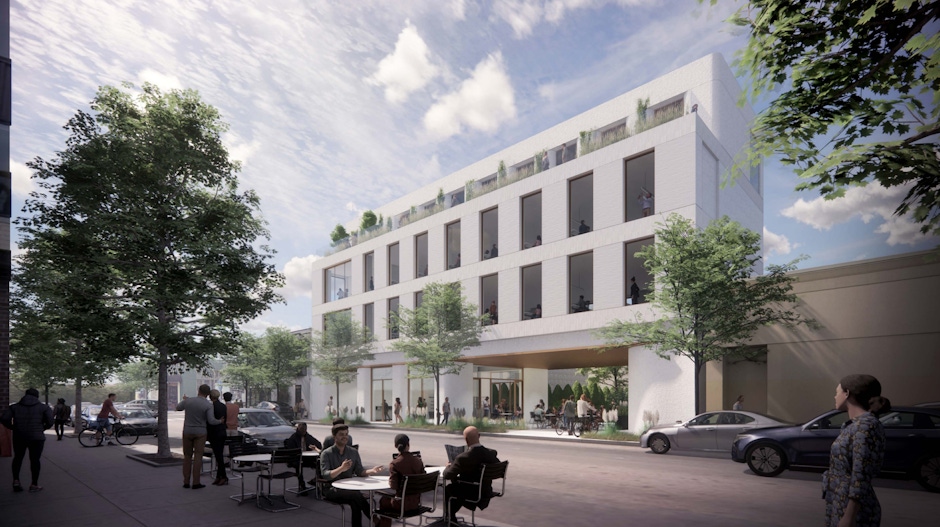 COMMERCIAL BUILDING PLANNED FOR THE HEART OF LINDEN HILLS image