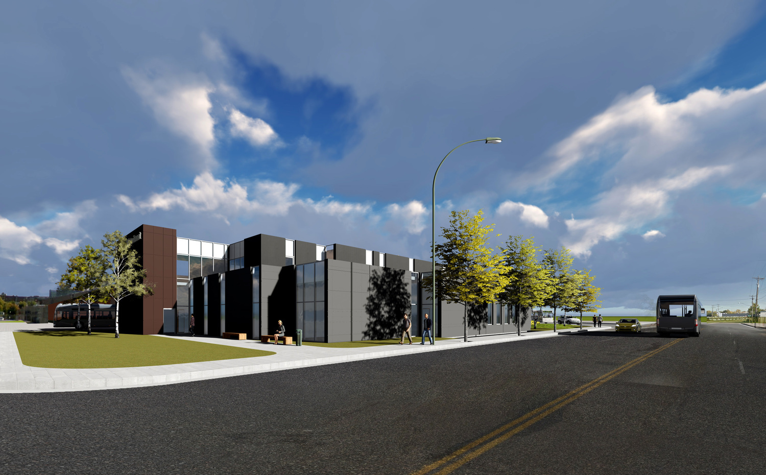 The Development Tracker | WORK UNDERWAY ON NEW METRO TRANSIT BUS…