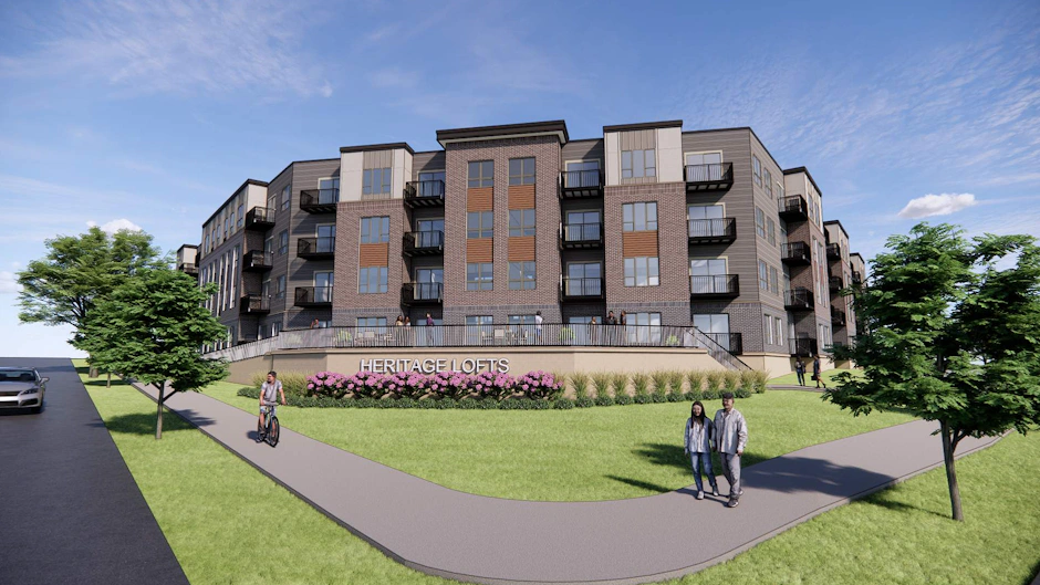 Curated visual reference: Fresh Look at Heritage Lofts Apartment Development Proposed Near Declaration Street