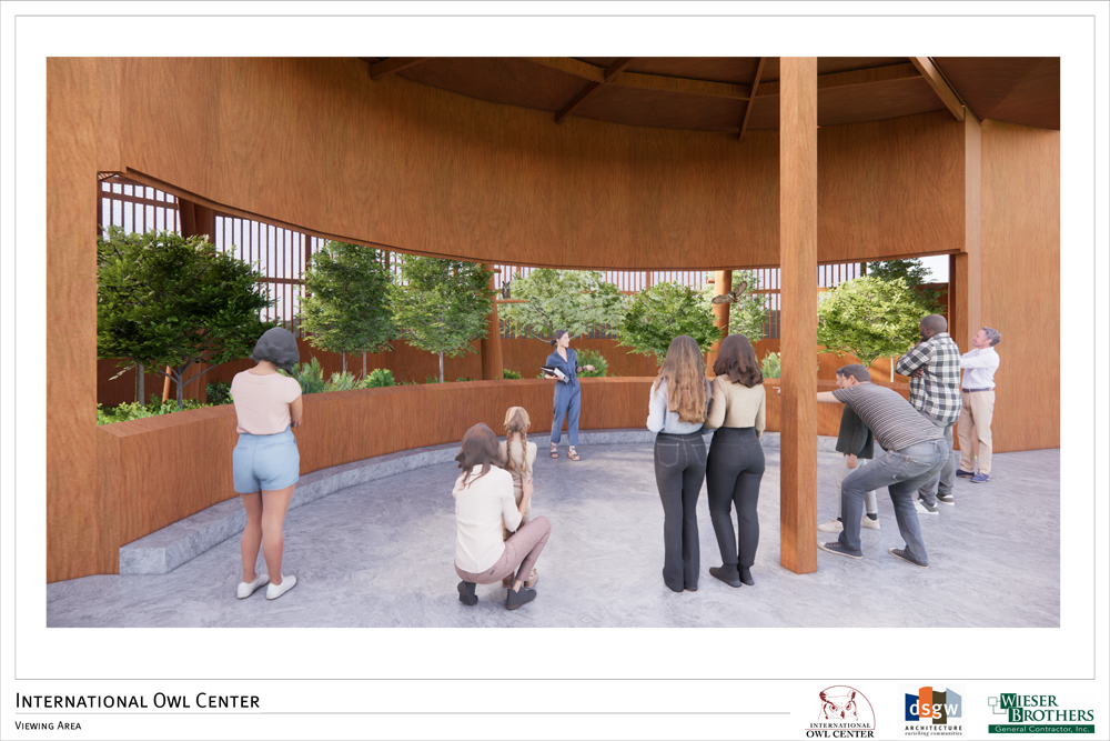 International Owl Center Plans Nation’s First Walk-Through Aviary…