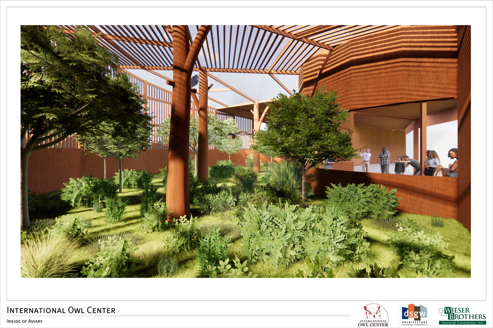 International Owl Center Plans Nation’s First Walk-Through Aviary…