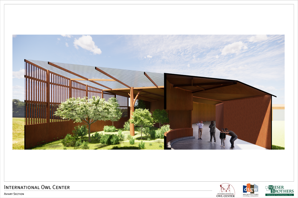 International Owl Center Plans Nation’s First Walk-Through Aviary…