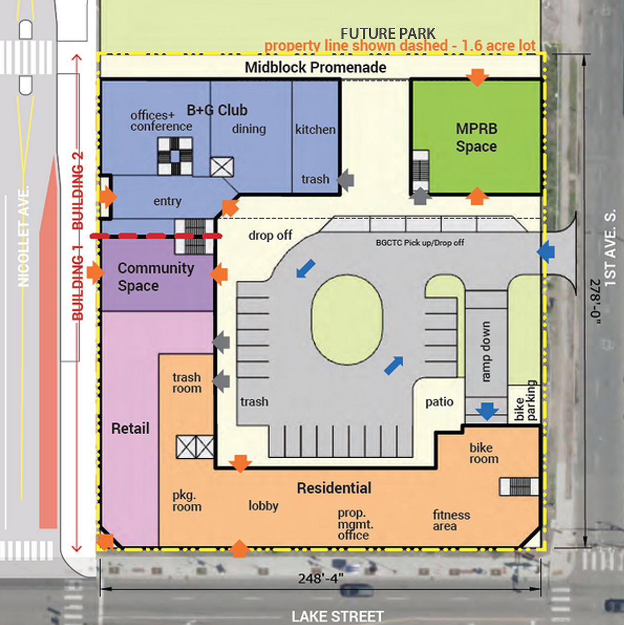 Two Plans Submitted for First Building at Former Kmart Site