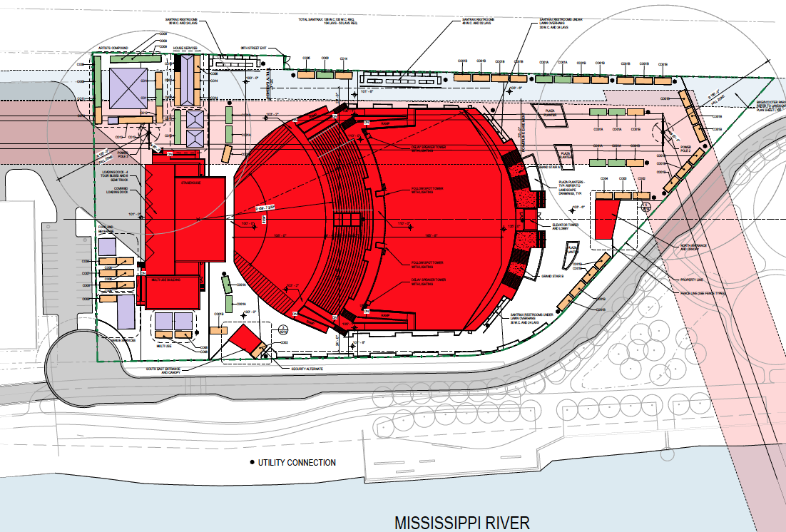 UPPER HARBOR TERMINAL AMPHITHEATER PLANS BEGIN TO TAKE SHAPE
