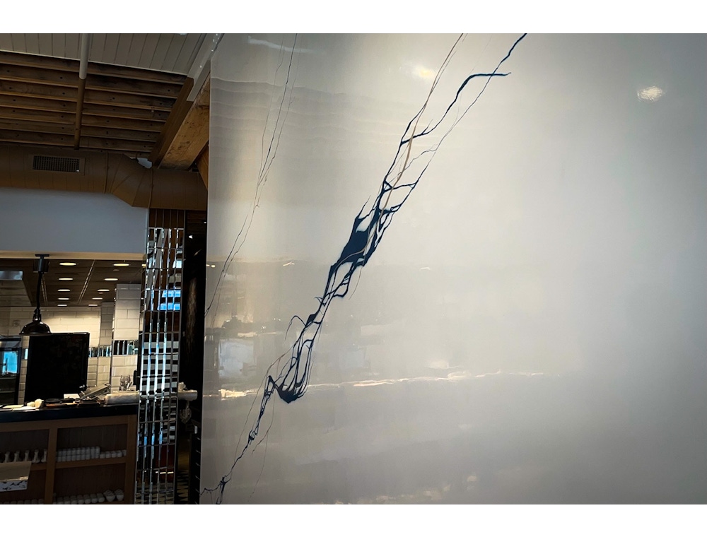 Wall Treatment In Main Dining Area